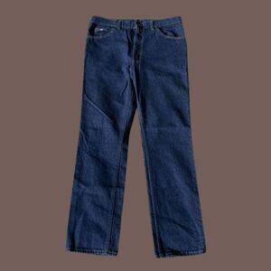 VTG Lee Men's Straight Leg Union Made High Rise Blue Jeans Size 38X42